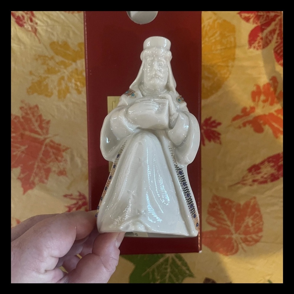 Lenox Vintage China Jewels Nativity 3 Wise Men King Balthazar Figurine Christmas